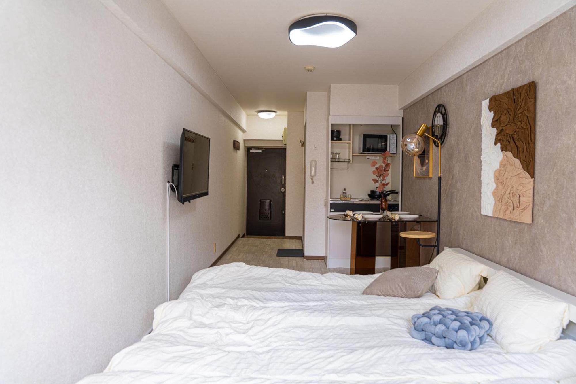 Aparthotel G59a新宿最中心 東新宿站5分-shinjuku Center 5 Mins To Station, Max 3 直达新宿 涉谷 表参道 池袋 上野 代代木 银座 原宿 Tokyo